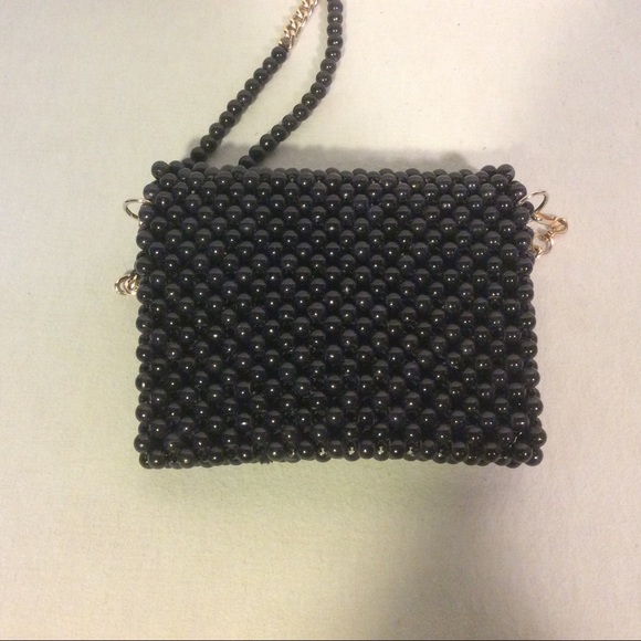 Vintage Beaded Crossbody Bag made In Italy - Picture 3 of 10